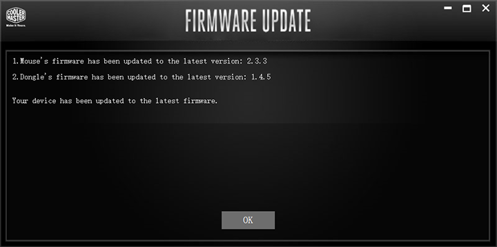 MM731 Firmware Update