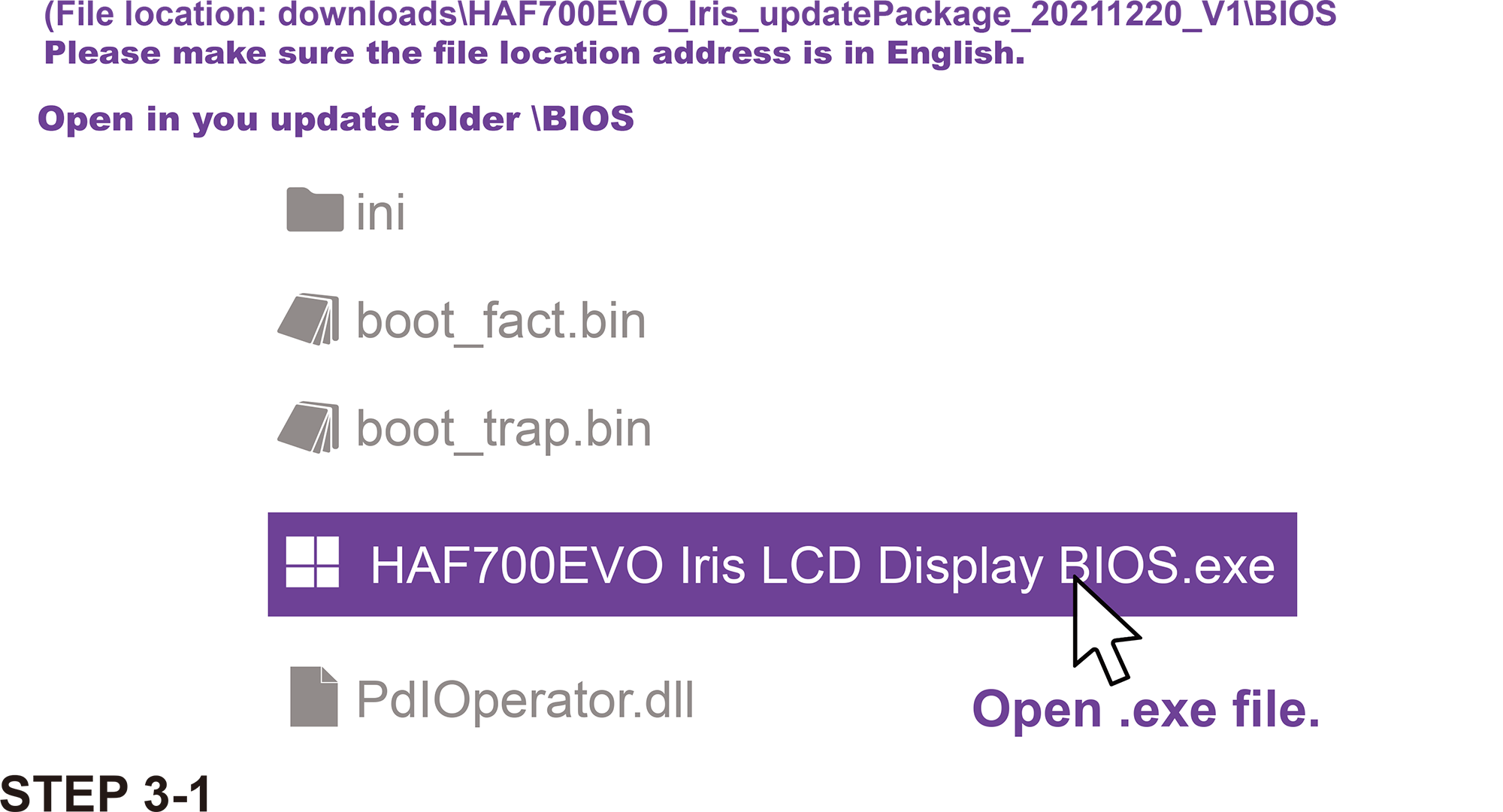 Iris LCD Update - Step 3-1