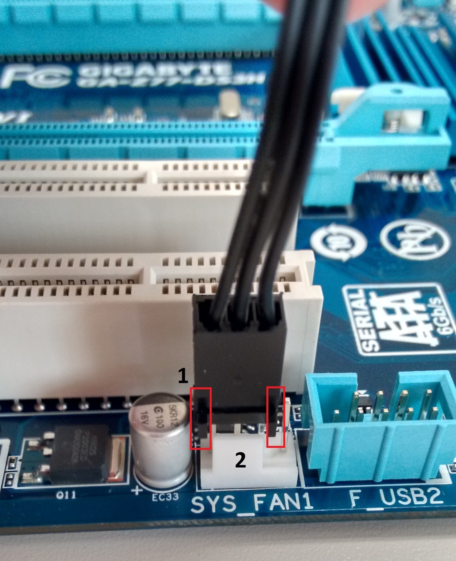 3-pin connectors are compatible with 4-pin sys_fan headers