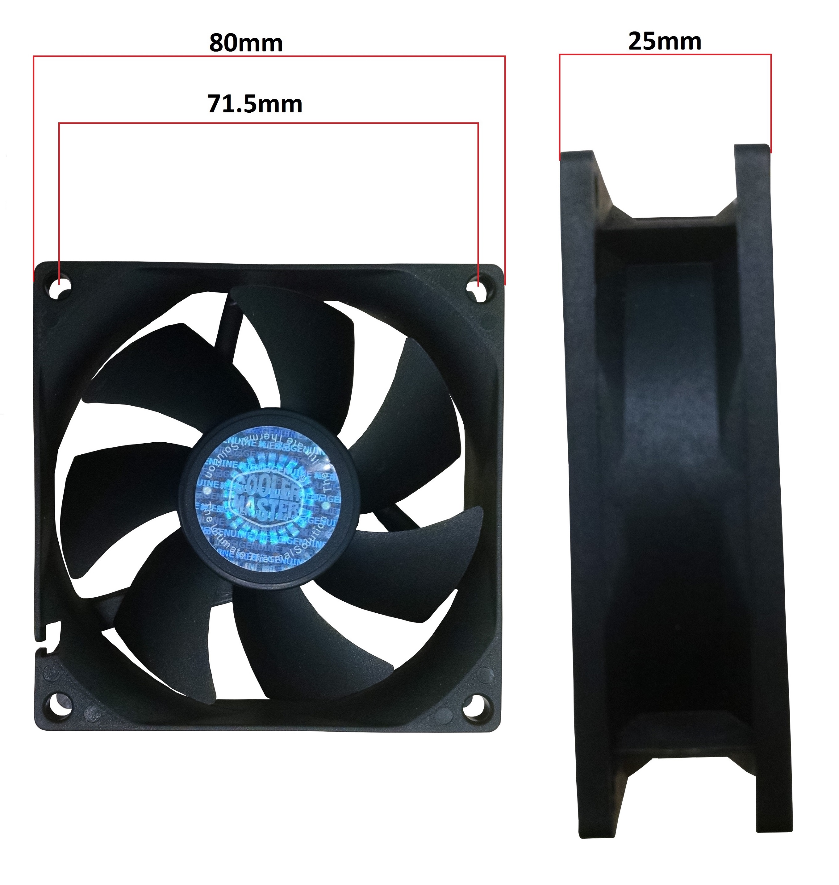 Børnepalads etnisk maling What are the dimensions of a 80mm fan | Cooler Master FAQ